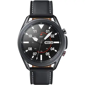 REFURBISHED Samsung Galaxy Watch 3 Smartwatch Mystic Black 45MM - WiFi Bluetooth - Excellent