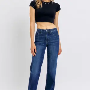 Judy Blue Plus Size Tummy Control Straight Jeans