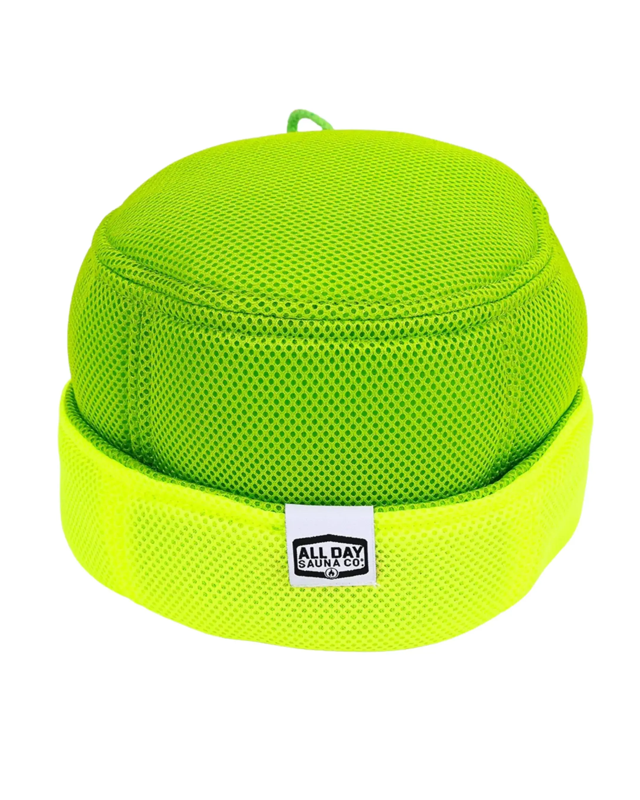 All Day Sauna Co. Japanese Mesh Sauna Hat – Breathable, Machine
