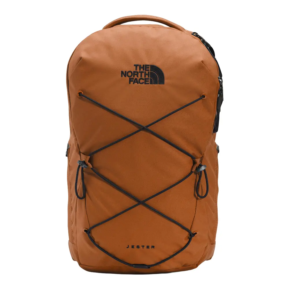 The North Face Mens Jester Backpack Travel Casual - Brown The North Face Mens Jester Backpack Travel Casual - Brown
