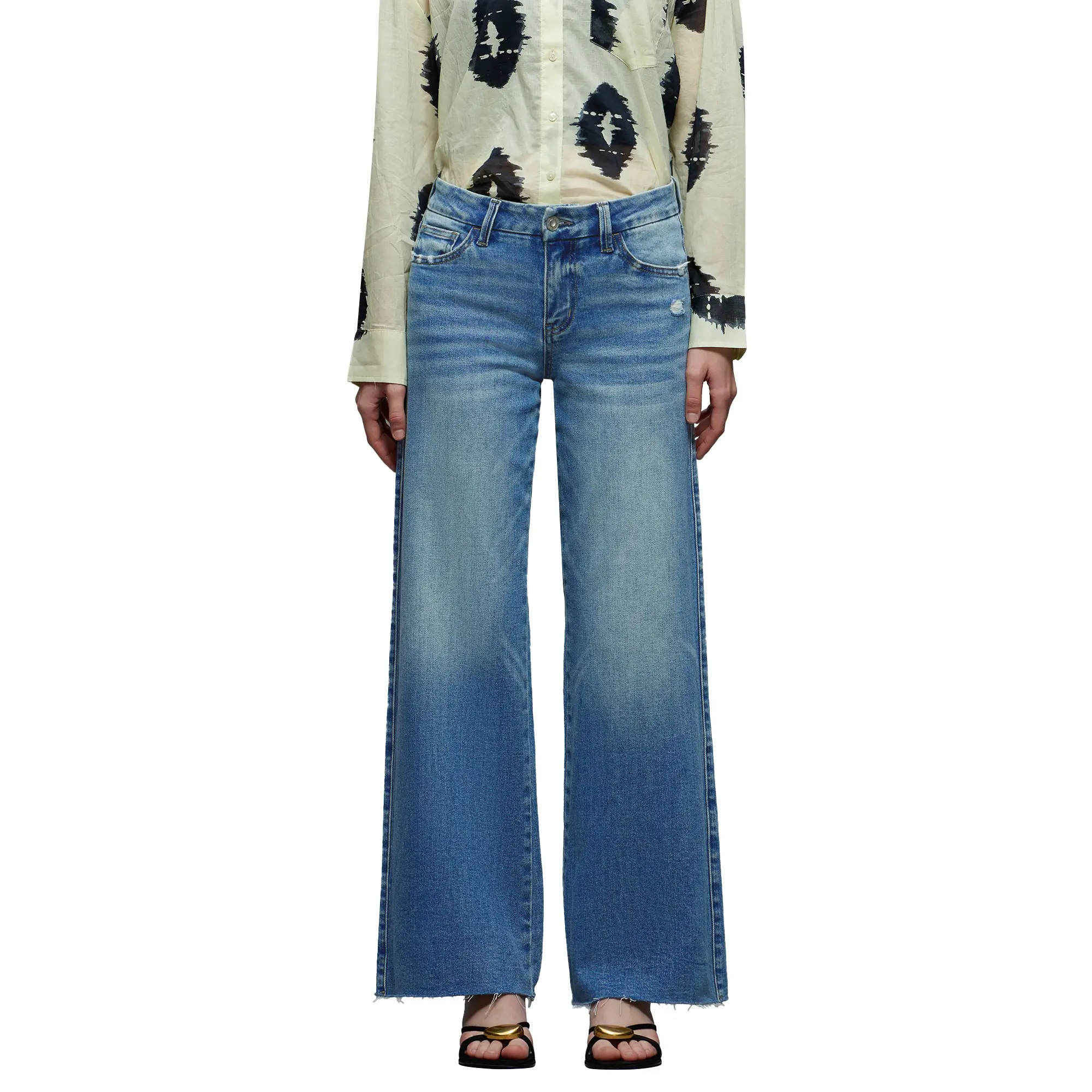 TIMELESS RIPPLES-Mid Blue