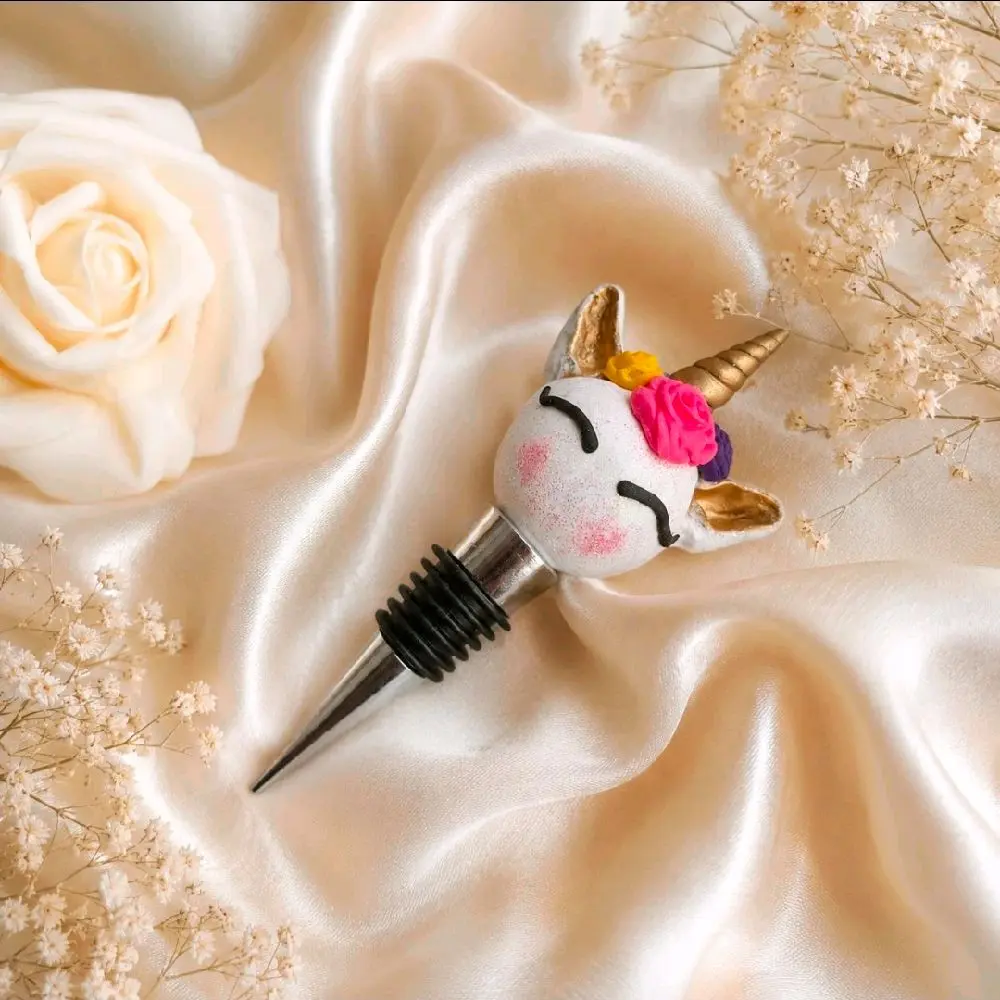 Handmade Unicorn Wine or Bottle Stopper
