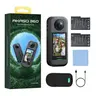 AKASO 360° Outdoor Sports Recording Camera - 5.7K Video, 72MP Photo, 2.29" Touchscreen, 48MP Dual Lens, Micro SD Compatible, Li-Ion Batteries, Invisible Selfie Stick Effect, 360-SuperSmooth Stabilization, Horizon Lock, AI Tracking for Travel, Cycling