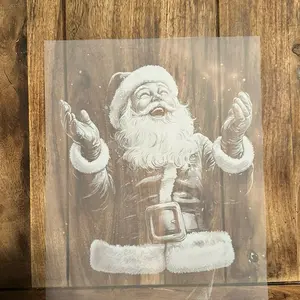 Vintage Santa DTF print