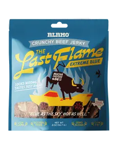 The Last Flame – Extreme Blue | High-Protein Crunchy Beef Jerky