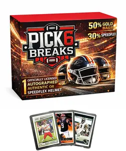 3 Box Pick Your Team Signed Authentic Or SpeedFlex Football Helmet