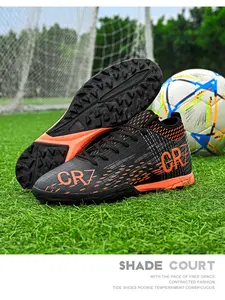 New Unisex Soccer Shoes, Ag Long and Short Studs, Anti-Slip Training Boots, Outdoor Grass Field, Professional Football Cleats, Low Top