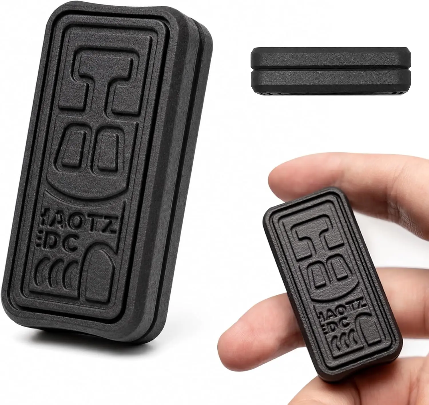 HAOTZEDC Fidget Slider , Fidget Slider for Adults, Slider Fidget Toy EDC Magnetic Fidget Slider , Fidget Toys Magnet Slider (Black)