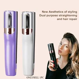 C-type rechargeable split hair trimmer, automatic split hair clipper, C-type household rechargeable split hair clipper, wireless edge control clipper, damaged and easily breakable split hair repair tool, Mother's Day gift, ideal gift for women,