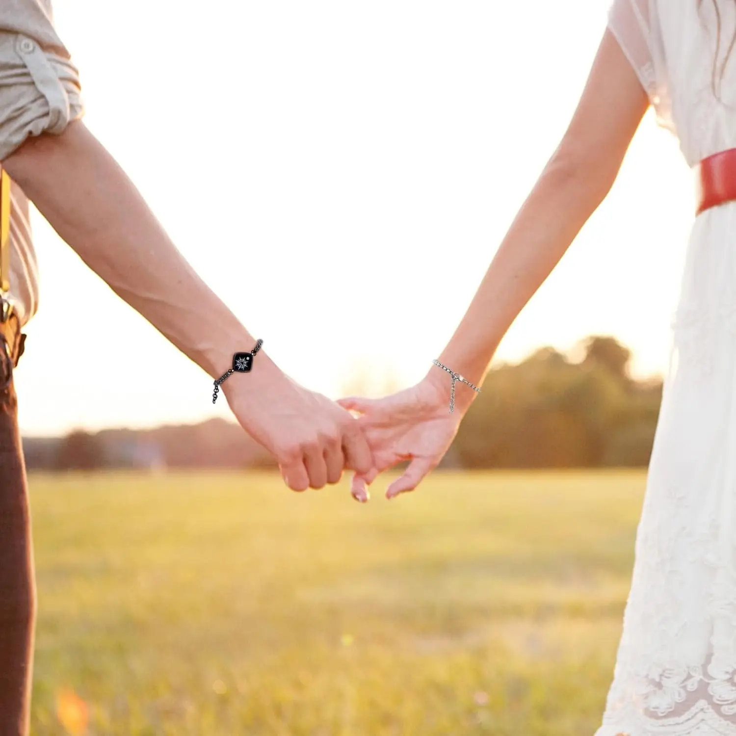 PULOMI Long Distance Touch Bracelets,Vibration & Light up Couples Bracelets, Remote Smart Matching Bracelet for Couples Long Distance Relationship Girlfriend Boyfriend Xmas Gifts Black Silver: Clothing, Shoes & Jewelry - TikTok Shop PULOMI Long Distance Touch Bracelets,Vibration & Light up Couples Bracelets, Remote Smart Matching Bracelet for Couples Long Distance Relationship Girlfriend Boyfriend Xmas Gifts Black Silver: Clothing, Shoes & Jewelry - TikTok Shop