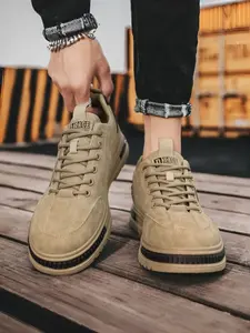 Men's Waterproof Casual Boots, Vintage Boots, Durable Comfortable Work Shoes, Hiking Boots, Outdoor Adventure Perfect Choice