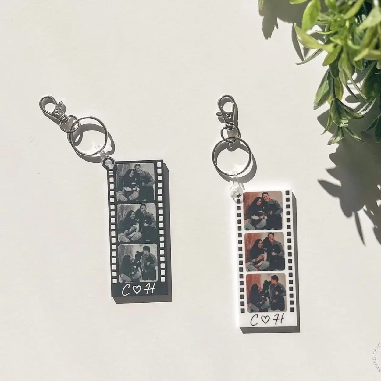 Custom Photo Strip Keychain | Valentine's Day Gift For Him | Valentine's Day Gift For Her | Couple Gift | Boyfriend Gift | Girlfriend Gift