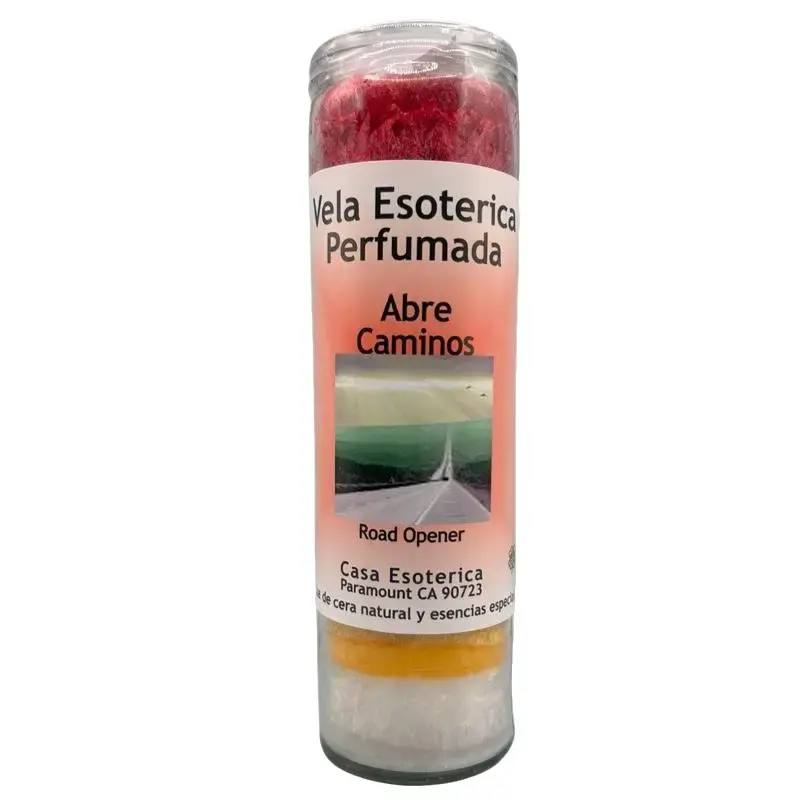 Abre Caminos Veladora/ open roads  Decor Candle Decoration Scented