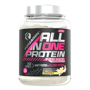 Forzagen Women’s Daily Protein Blend • All-in-One Formula for Her - 30 servings - Digestive enzymes - Collagen Peptides