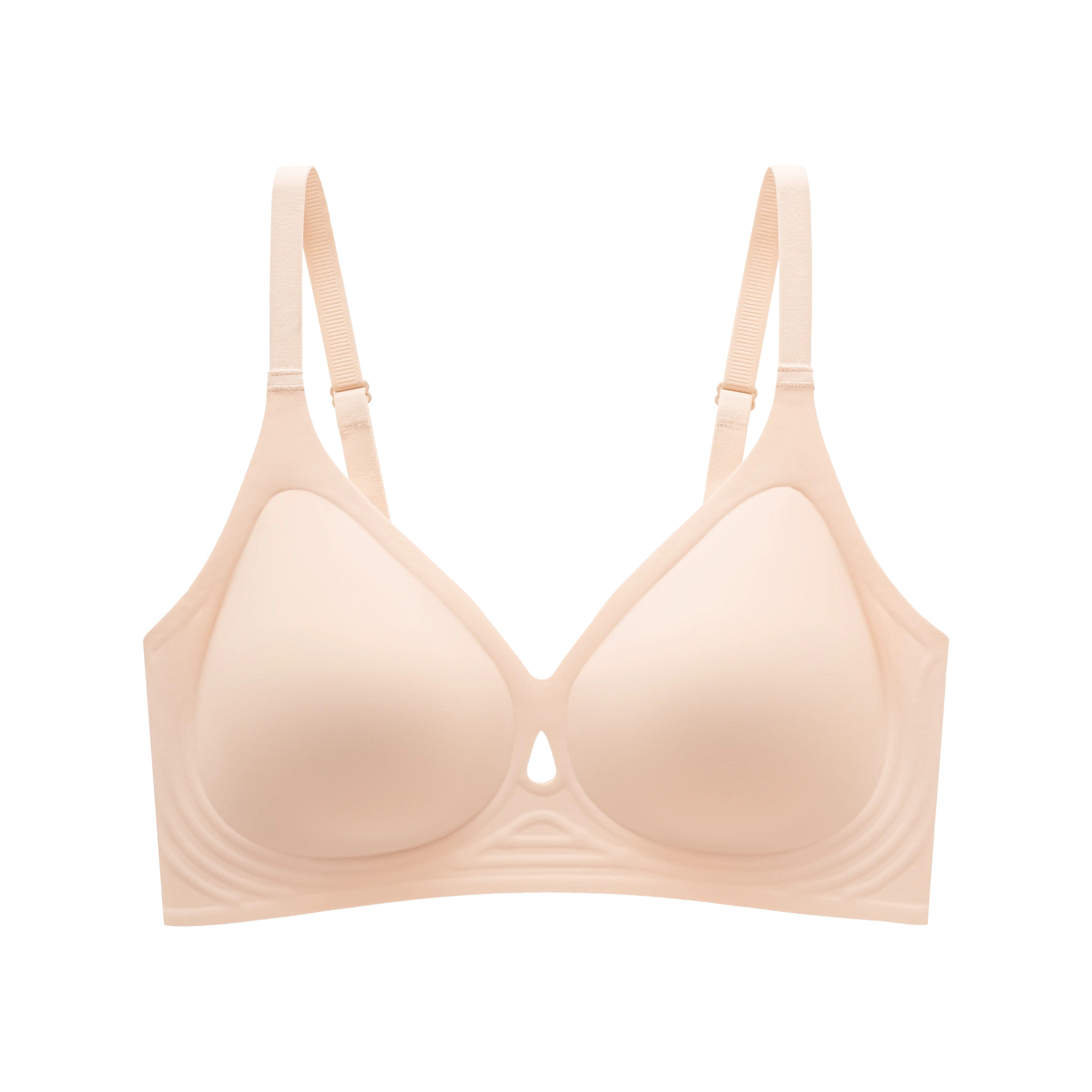 Women Jelly Bras Wirefree Full Coverage No Underwire Everyday Bras Comfortable Wireless Padded Tshirt Bra