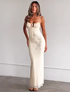 OPHELIA MAXI DRESS - CREAM