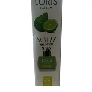 Loris Parfum Reed Diffuser with Patchouli & Bergamot Scent for Aromatic Home Fragrance