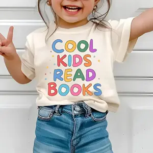 Youth and Adult Cute Reading Teacher Tee Shirt for School Librarian, Cool Kids Read Books, T-Shirt for Book Lover bookish, Gift For Son And Daughter, youth swear, Toddler graphic tees, family matching shirt, holiday shirt, youth clothing