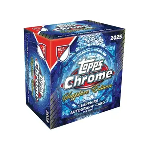 2025 Topps Chrome MLS Soccer Sapphire Edition Hobby