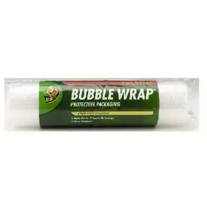 Duck BW-1M Protective Bubble Wrap Roll, 16x9 ft, 12-Pack Display Roll, 16X9 Feet