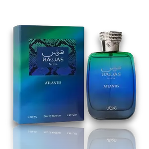Rasasi | Hawas | Atlantis | Men's Fragrance | 100 ML 3.4 OZ | Eau De Parfum | Lemon - Apple & Bergamot Rasasi | Hawas | Atlantis | Men's Fragrance | 100 ML 3.4 OZ | Eau De Parfum | Lemon - Apple & Bergamot