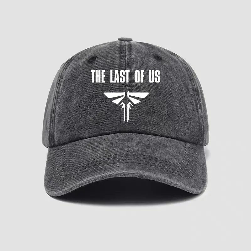 Survival Firefly Washed Cap, Aesthetic in Cotton Denim, Adjustable & USA Made, Daily Casual Outdoor