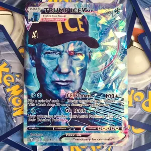 Trump ICE Pokemon Card - Donald Trump