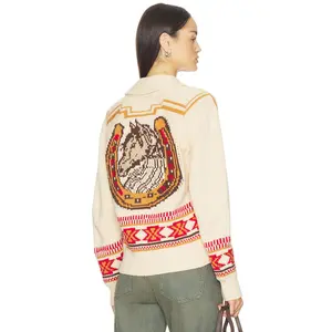 Sendero Provisions Co. Cimarron Cardigan in Ivory