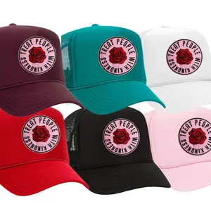 Treat People With Kindness - Embroidered Patch Trucker Hat