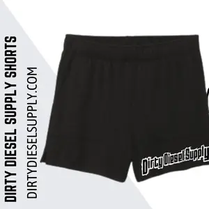 Black Dirty Diesel Womens Shorts, Ladies Summer Outfits, What to wear to a truck show, Comfort Casual Shorts Fleece Womenswear Bottom Printed Leg Comfortable Fashion