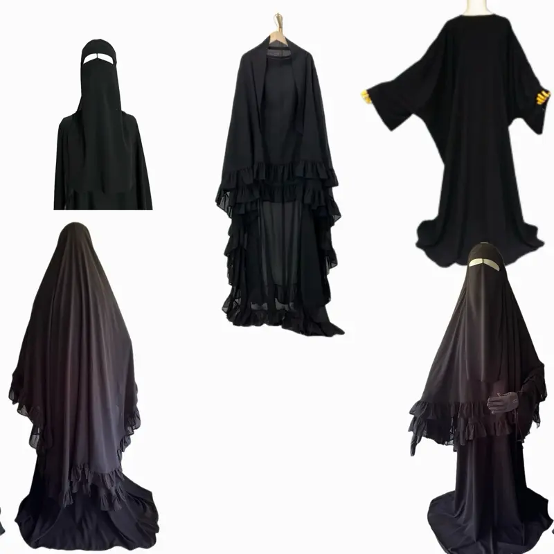 Black set for modest sisters