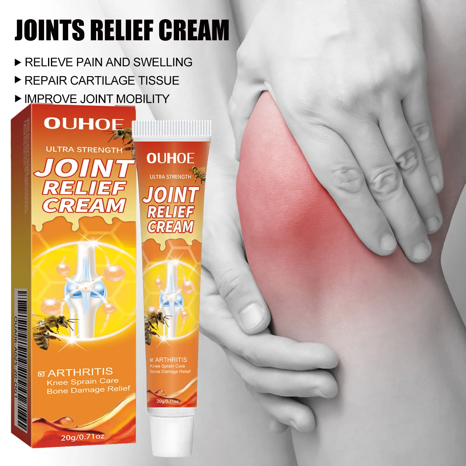 OUHOE Joint Care Cream — Shoulder, Neck, Knee & Wrist Muscle Massage Body Care Cream
