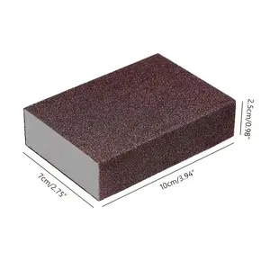 Three silicon carbide sponges, frosted magic sponge, cleaning sponge, magic sponge, pot bottom cleaning and descaling sponge, pot sponge brush, rust removal sponge