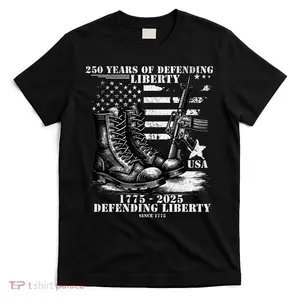 250 Years America Anniversary United States Army 1775-2025 T-Shirt