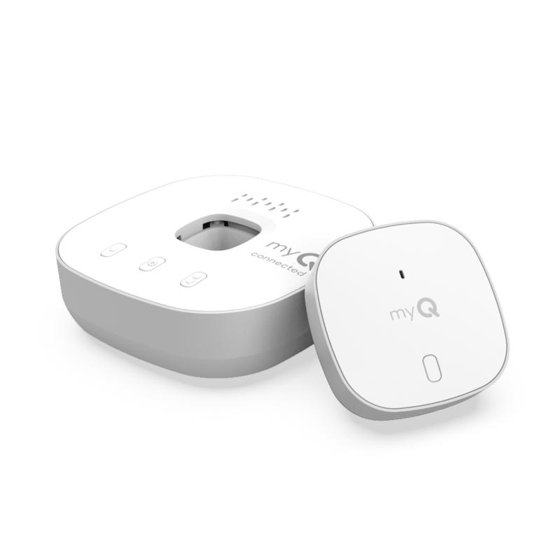 Smart Garage Control Sensor myQ Smart Garage Control - Wireless Garage Hub and Sensor with Wifi ...