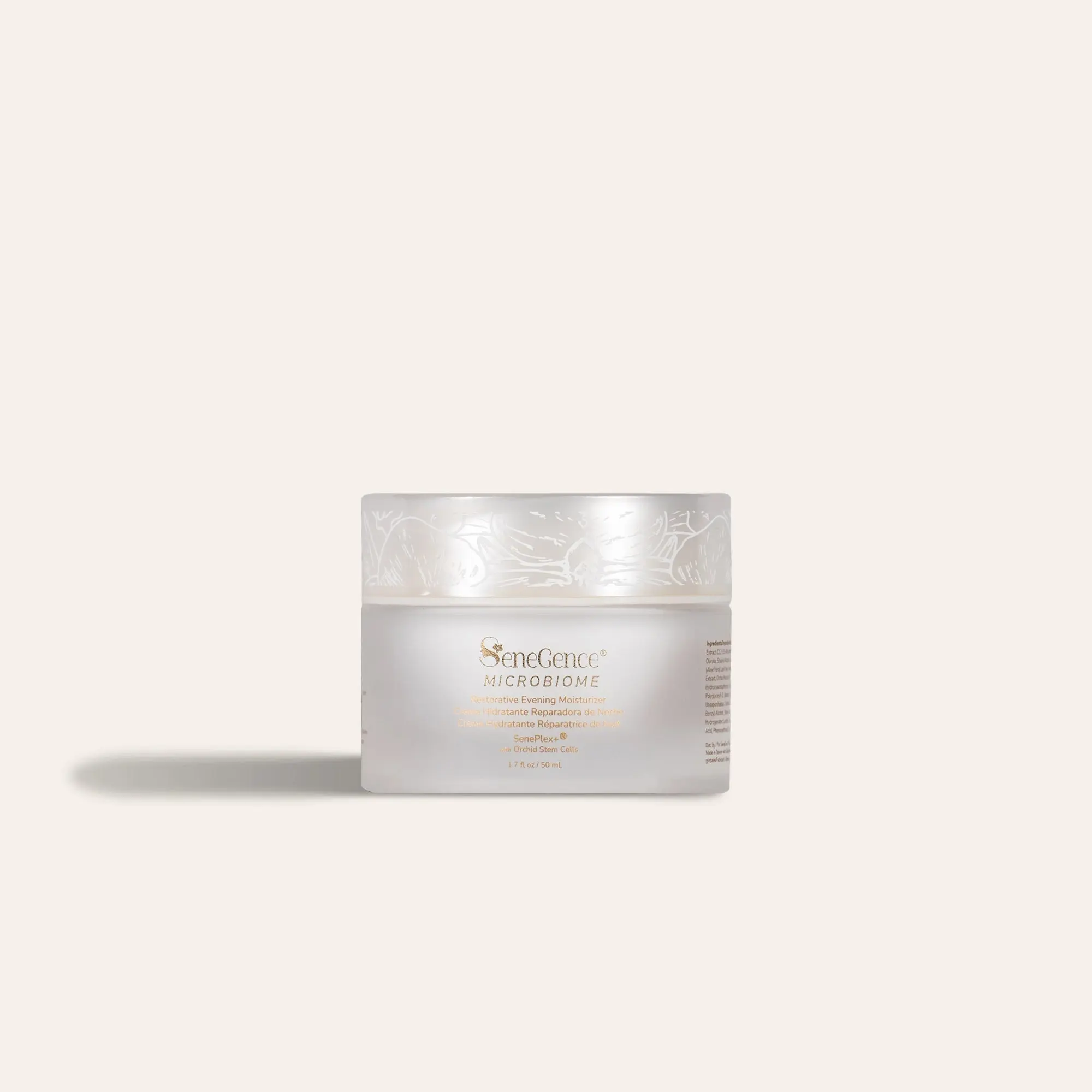 SeneGence Microbiome Restorative Evening Moisturizer – Probiotic Night Cream for Barrier Repair, Hydration & Smooth-Looking Skin SeneGence Microbiome Restorative Evening Moisturizer – Probiotic Night Cream for Barrier Repair, Hydration & Smooth-Looking Skin