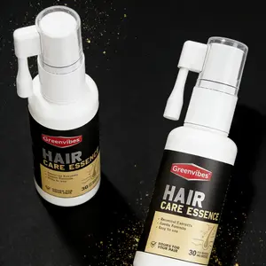 Greenvibes 2pcs-Hair Care Essence Containing Ingredients such as Butylene Glycol, Glycerin, and Polyaminoglycoside Condensates Enhance Strength and Vitality