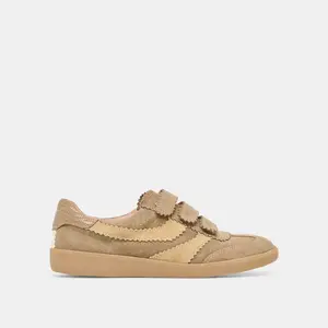 Dolce Vita MERIT VELCRO SNEAKERS TAUPE MULTI LEATHER