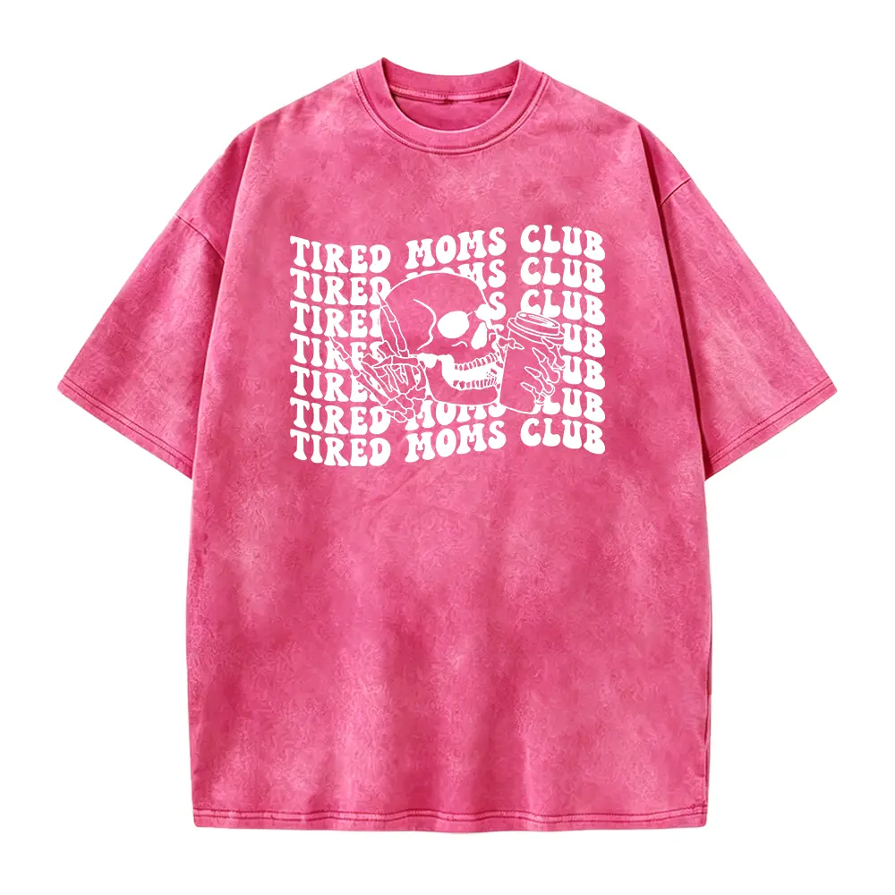 Tired Moms Club Shirt Mama Shirt Mothers Day Shirt Mom Shirt Funny Mom Shirt Gift for Mom Coffee Skeleton Shirt