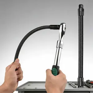 1/2" flexible shaft link, extension extender for wrench and socket combination Long-lasting torque tool accessory, great for daily repair and DIY projects