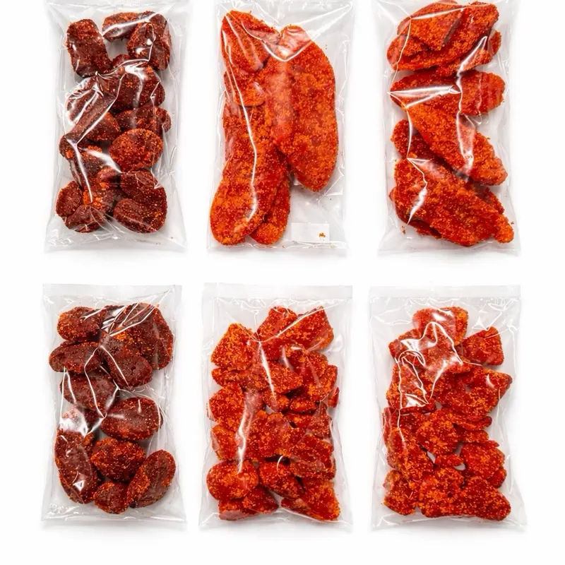 Assorted Chamoy Fruits 6pcs - Enjoy Mango, Tamarindo and Pineapple with Delicious Tangy Chamoy