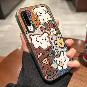 Huawei P30 Vintage puppy phone Case For Huawei P30 with TPU Shock proof design perfect for popular