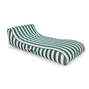 Fabric Sunbed Lounger