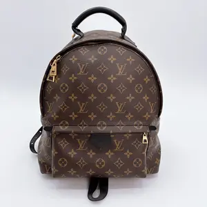 Pre-owned Louis Vuitton canvas Backpacks Monogram Palm Springs PM Backpack Bag