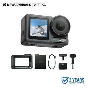 Xtra Edge Pro Action Camera, 4K Vlogging Camera with 1/1.3'' Sensor, 65ft Waterproof, Night View & Stabilization for Cycling, Diving, Sports Shooting Xtra Edge Pro Action Camera, 4K Vlogging Camera with 1/1.3'' Sensor, 65ft Waterproof, Night View & Stabilization for Cycling, Diving, Sports Shooting