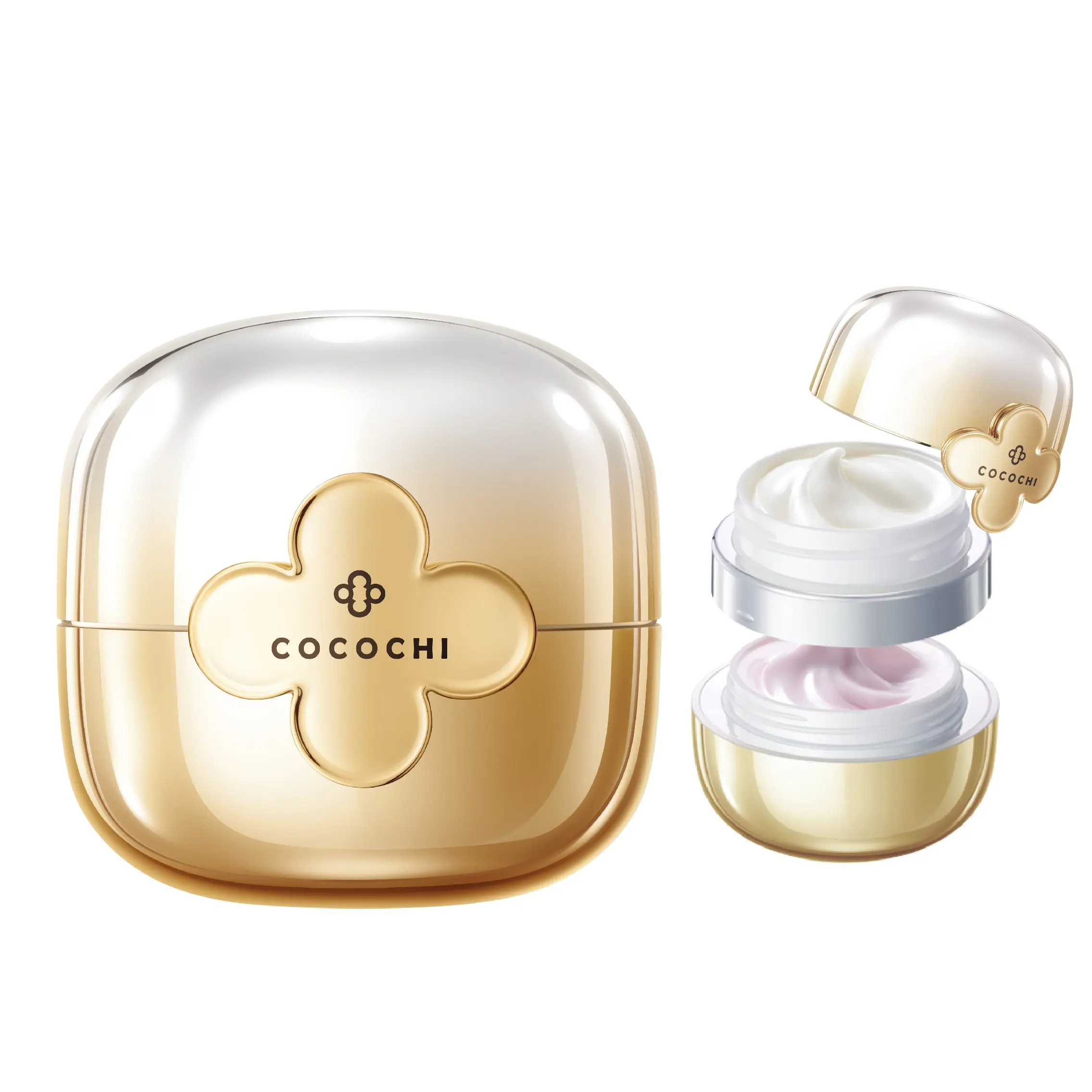 COCOCHI Facial Essence Cream Mask, Anti-Aging Face Moisturizer for Wrinkles, Fine Lines, Dark Spot, Dullness, Face Mask for Firming, Brightening, Renewal Face Cream, Japanese Skincare, Cruelty Free