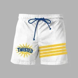 Twisted Tea Mesh Shorts, Unisex Casual Shorts for Men and Women, Summer Swim Shorts