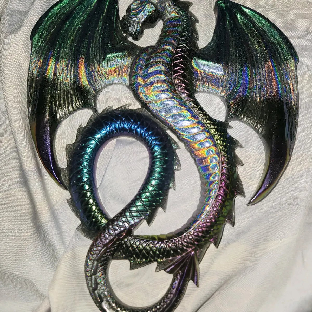 flying dragon wall decoration Handmade
