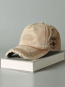 Vintage Tie Dye Design Baseball Cap Adjustable Fit Hat, Casual Outdoor Sports Stylish Hat for Men & Women, Fashion Accessories for Daily Wear
