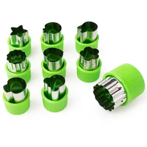 Stainless Steel Shape Cutters | 9 Different Shapes